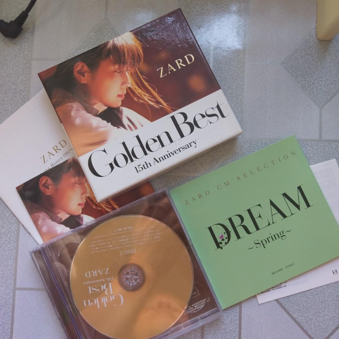 Zard Golden Best 15th Anniversary CD (台版）