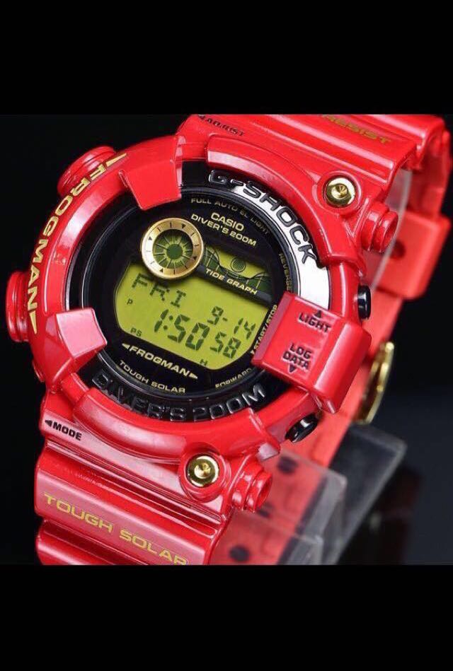 100 Authentic New Casio G Shock 30th Anniversary Rising Red