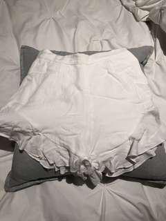 White Shorts