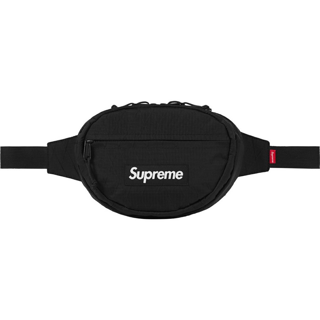 2018限量最新款2018 FW SUPREME 45TH Waist Bag 腰包(黑色款), 他的