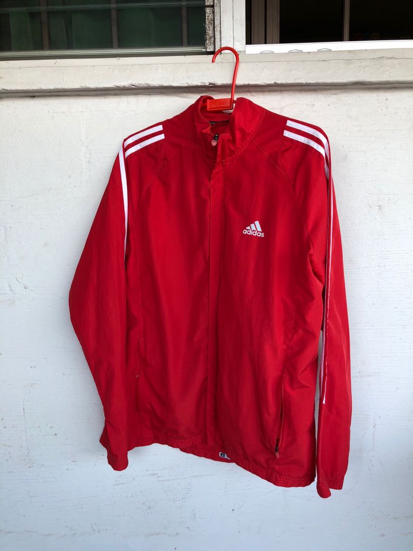 Adidas Climaproof Windbreaker Men s Fashion Activewear on Carousell