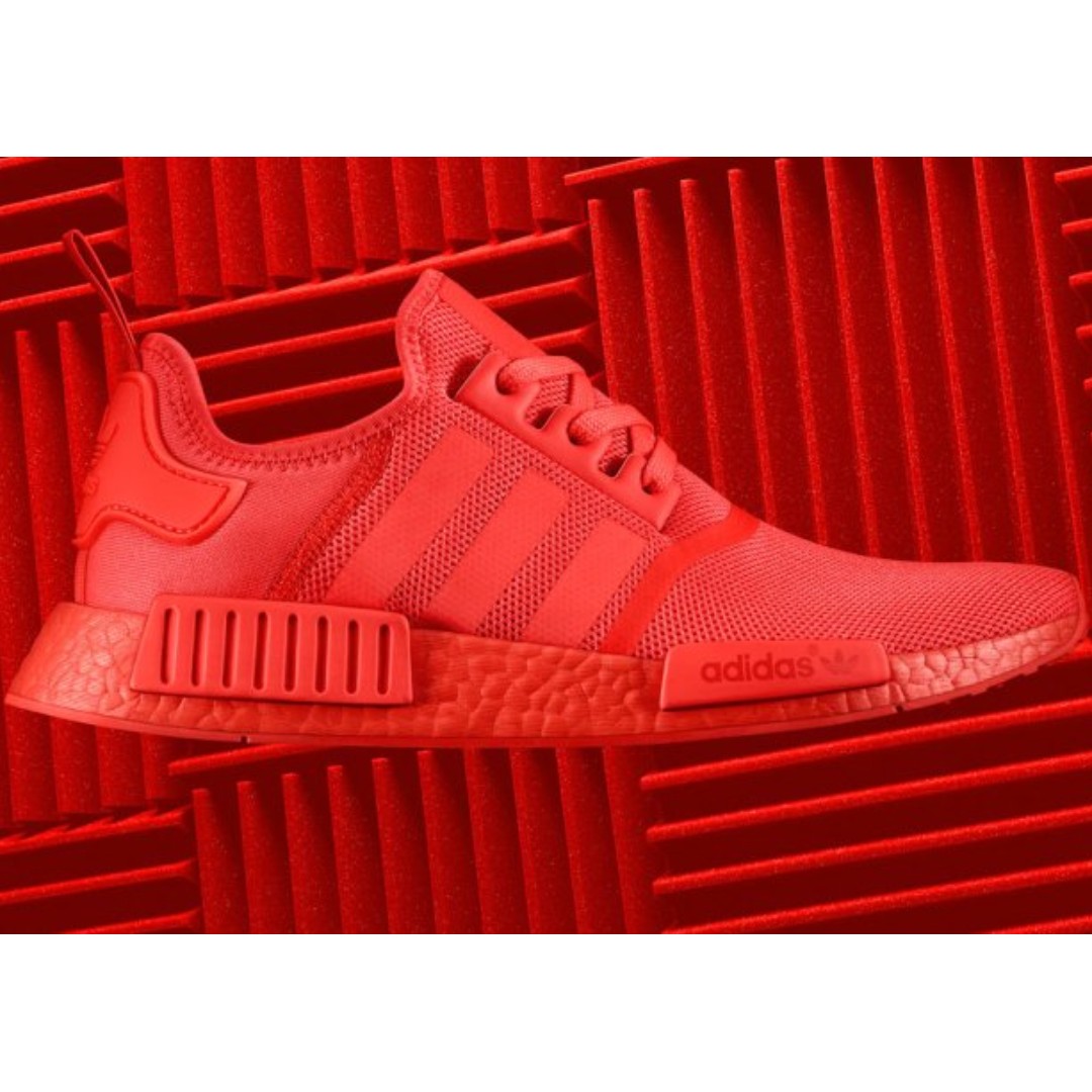 adidas nmd solar red
