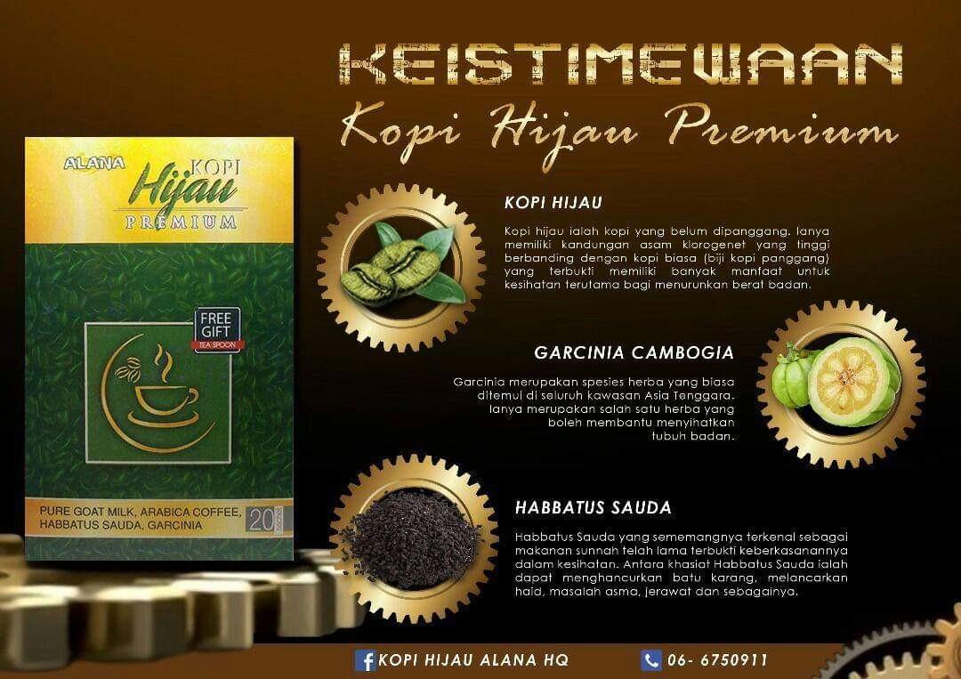 Alana Kopi Hijau Premium Health Beauty Bath Body On Carousell