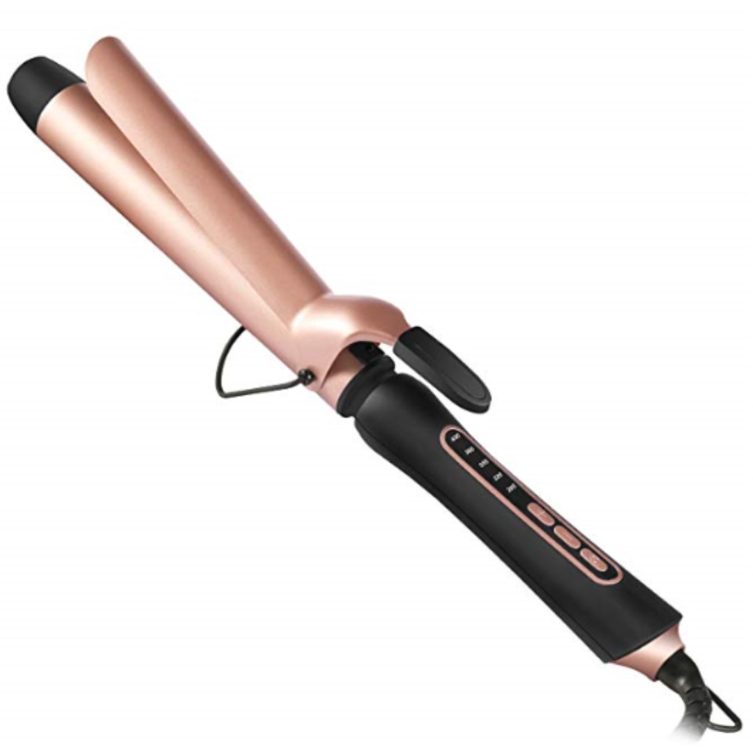 Bestope Hair Curler Bestope Upgrade Curling Iron 125 Inch Ceramic Tourmaline Coating Curling Wand With Anti Scald Insulated Wand Tip 5 Heat Setting