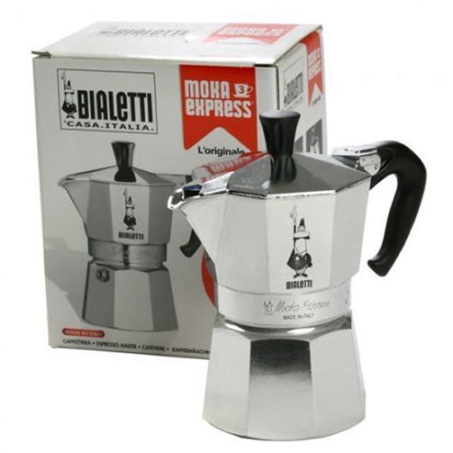 Bialetti Moka Express Stovetop Espresso Maker 1 Cup Home