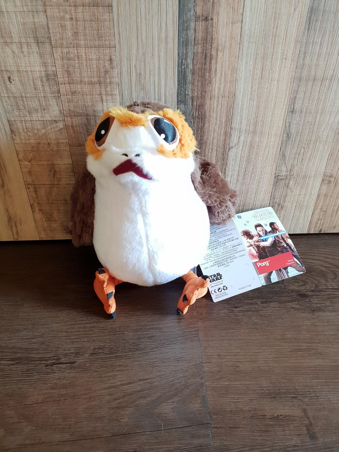 porg plush disney store