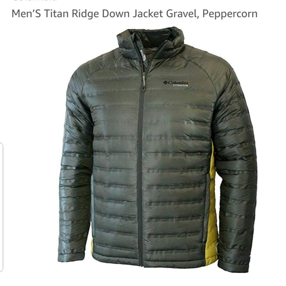 titan ridge down jacket