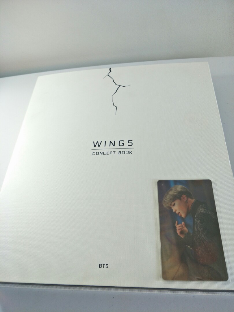 Bts Wings Concept Book Complete Inclusion Hobbies And Toys