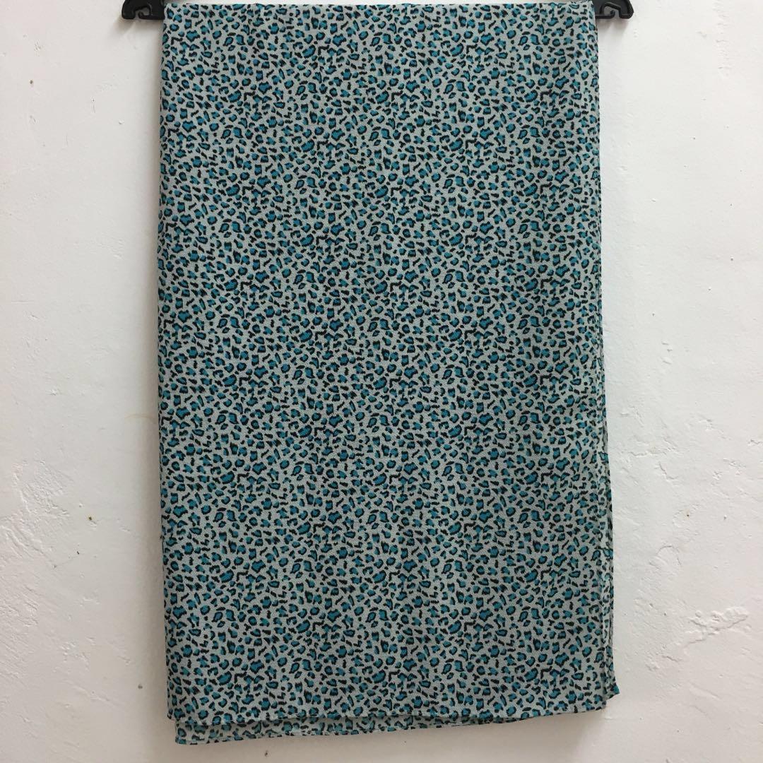 shawl bubble printed