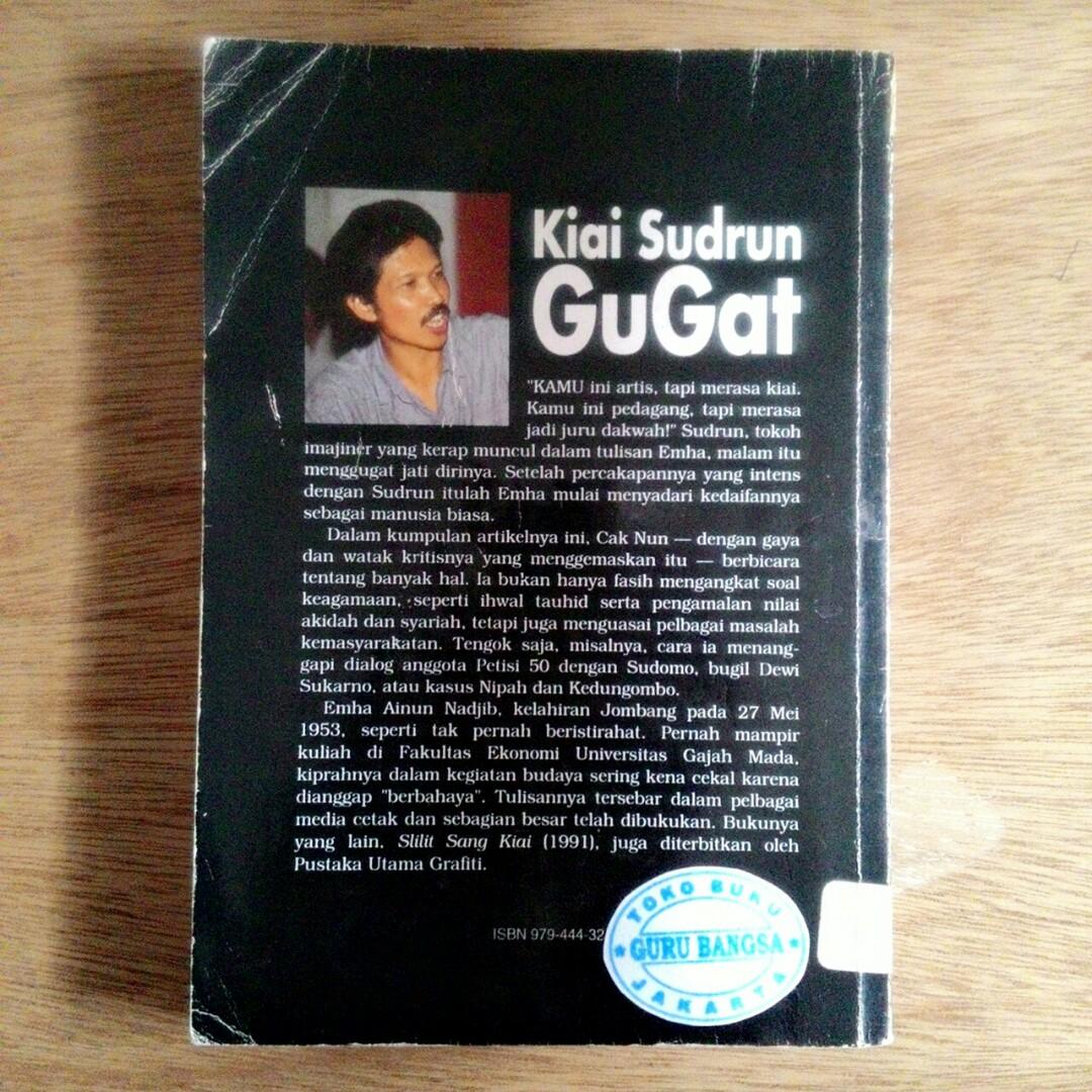 Buku Kiai Sudrun Gugat - Emha Ainun Nadjib