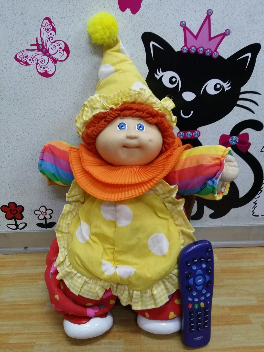 clown cabbage patch doll
