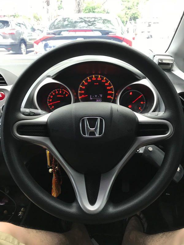 Carbon Fiber Honda Jazz Steering Wheel Cover GE6 GE8, Car Accessories