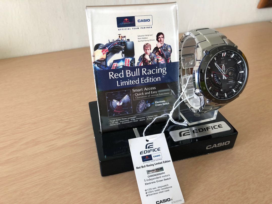 Casio edifice sebastian vettel limited edition hot sale