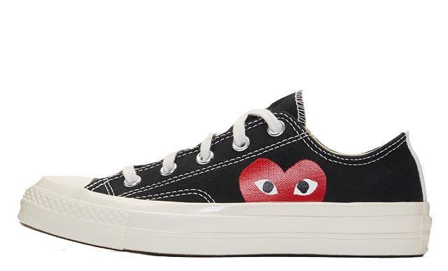 cdg x converse low