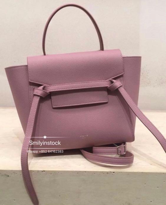 Celine Nano Belt Bag Antique Rose Carousell