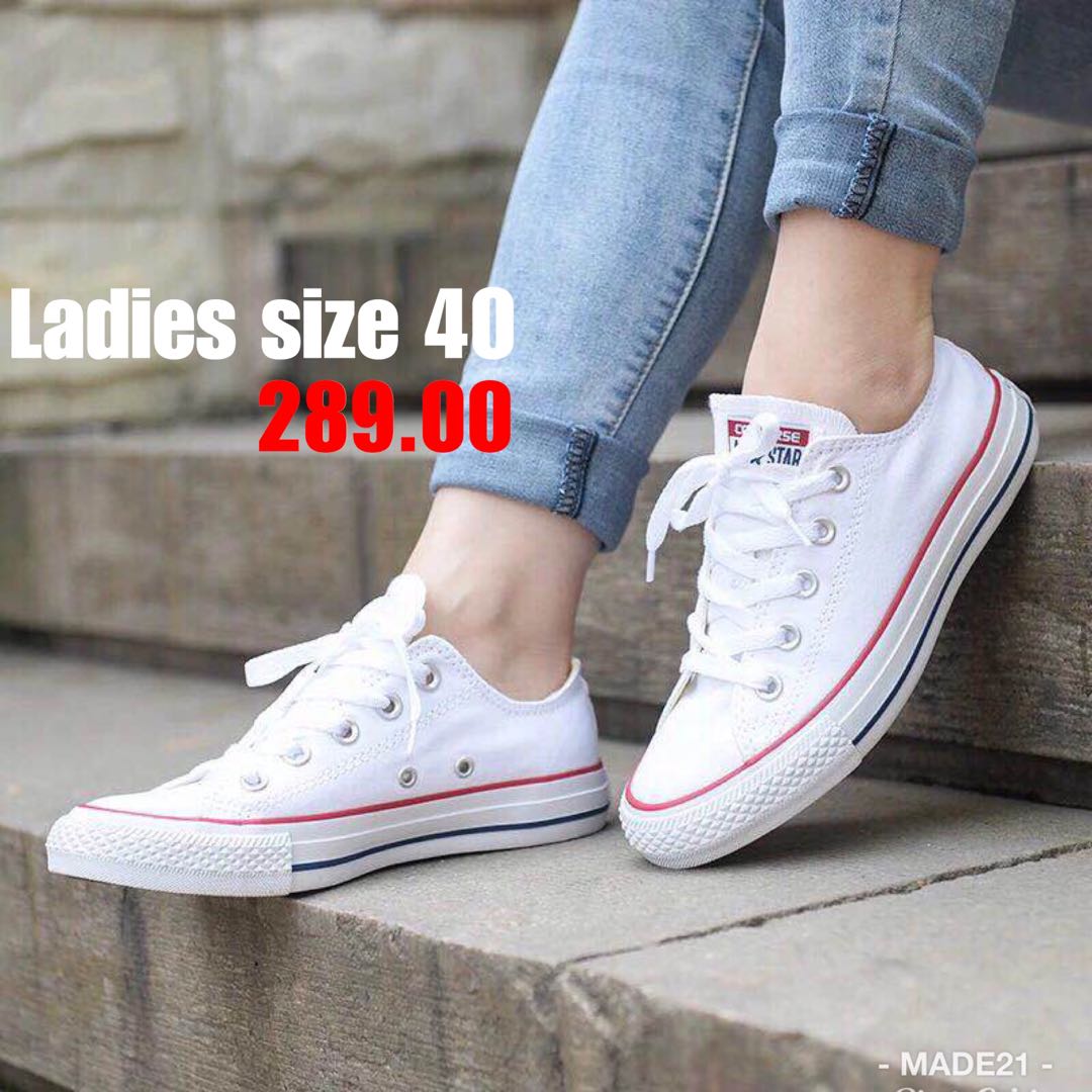 converse white for ladies