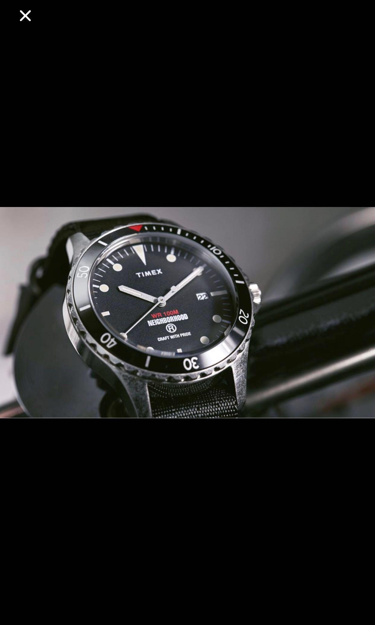 END x Timex x Neighborhood 18004 Watch Mobile Phones Gadgets Wearables Smart Watches on Carousell