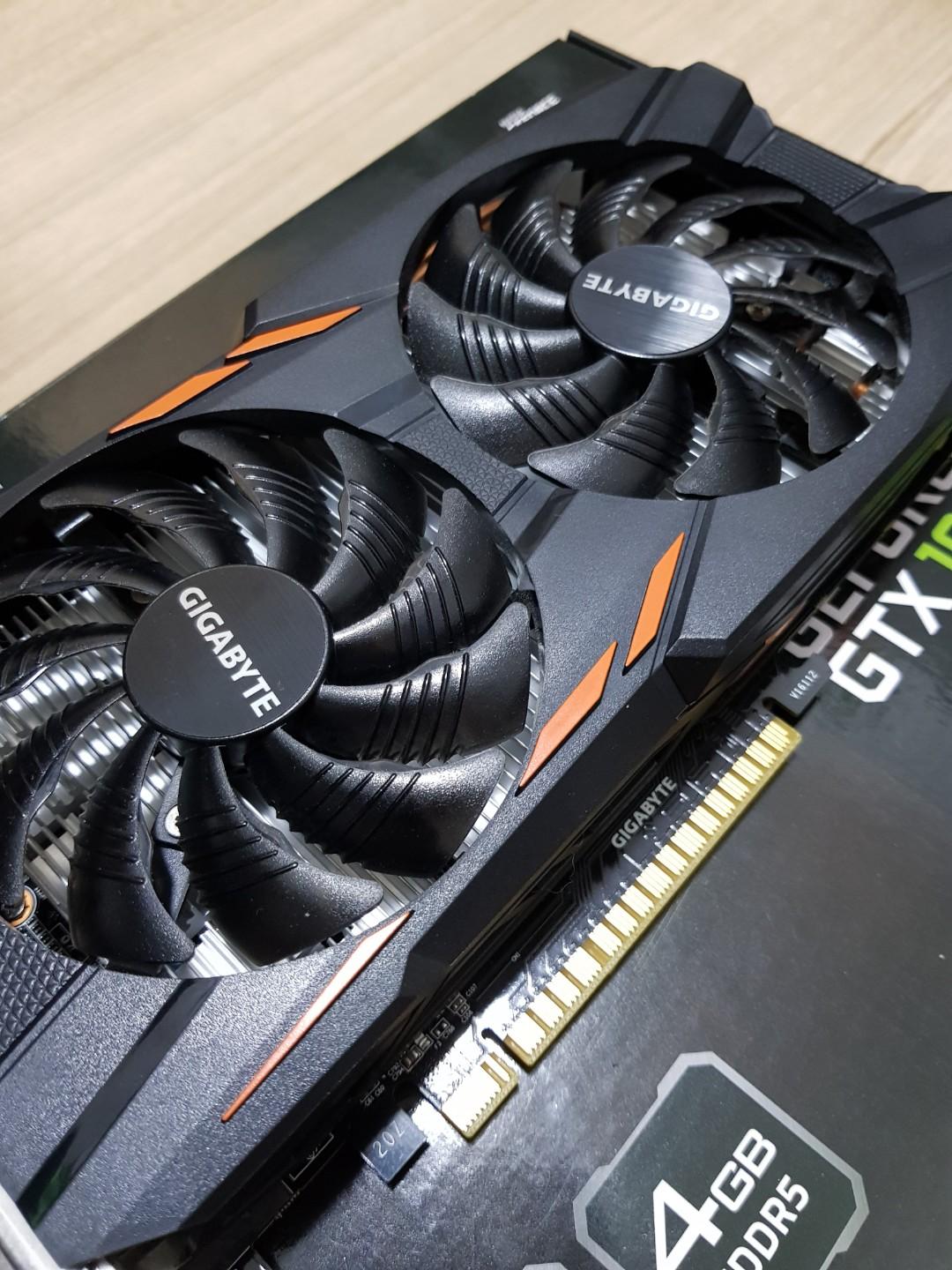 Gigabyte gtx 1050 ti windforce top