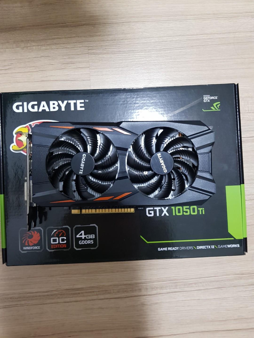 Gigabyte gtx 1050 clearance ti windforce oc