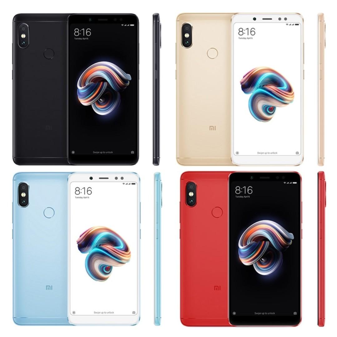 Global Version Original Xiaomi Redmi Note 5 4gb Ram 64gb Rom Mobile Phones Tablets Android Phones Xiaomi On Carousell
