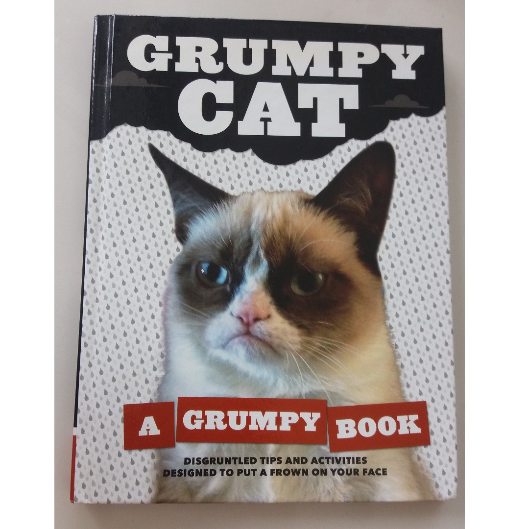 Grumpy Cat Book Hardcover Books Stationery Books On Carousell