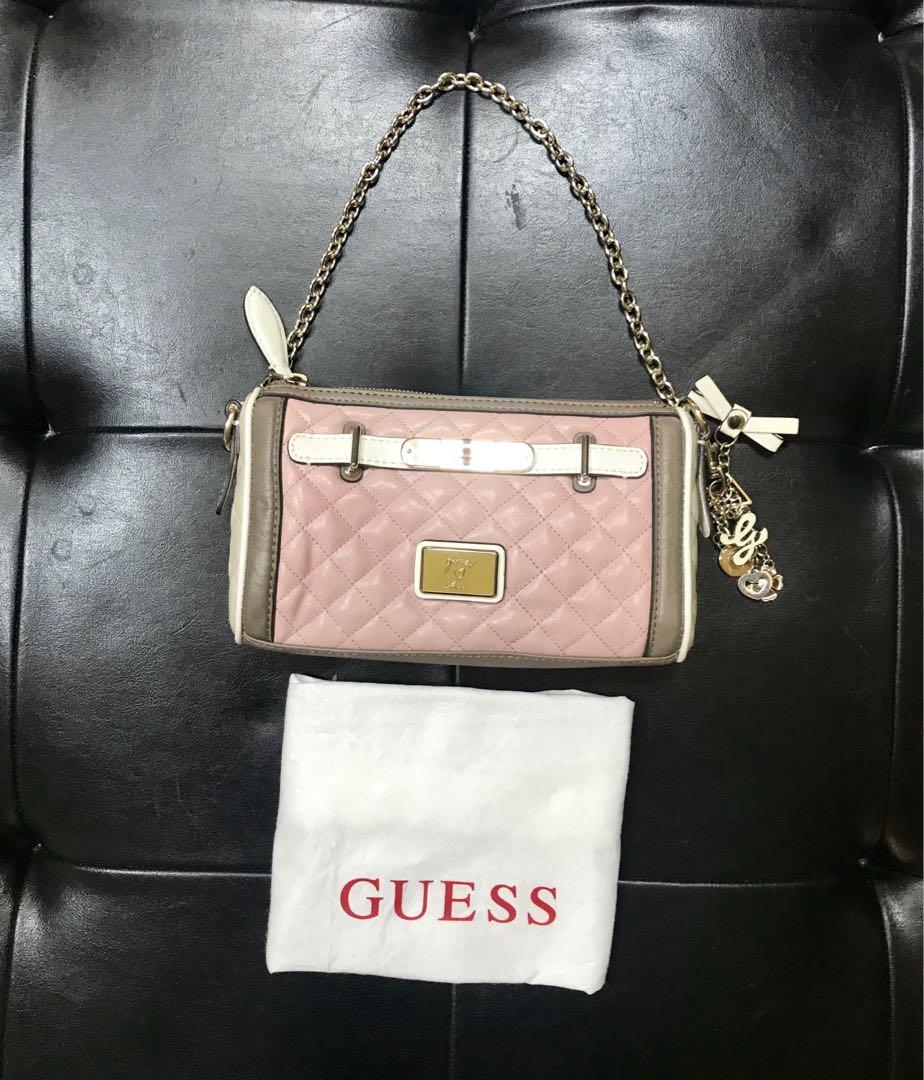 guess chain purse