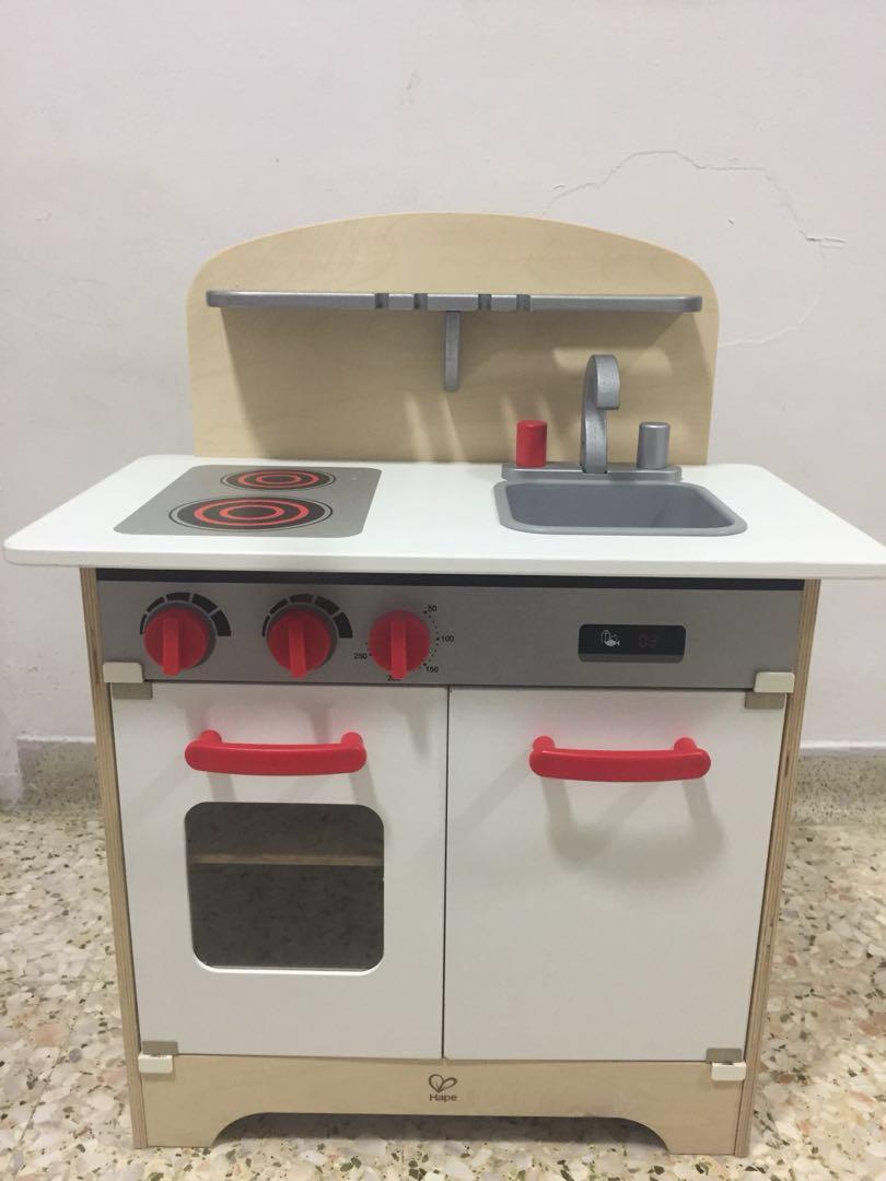 hape white gourmet kitchen