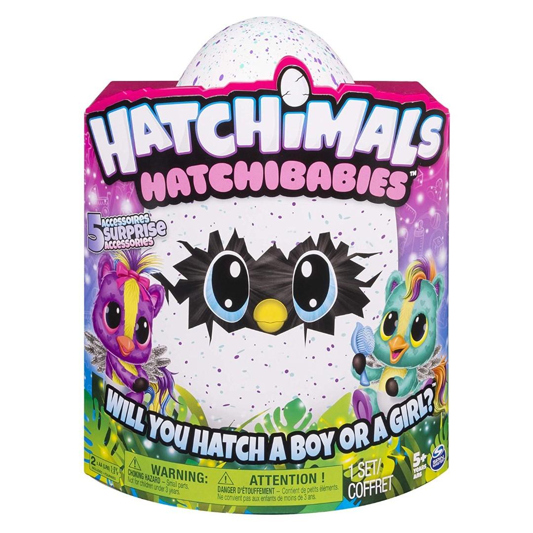 Hatchimals hatchibabies chipadee hatching egg with interactive hotsell pet baby