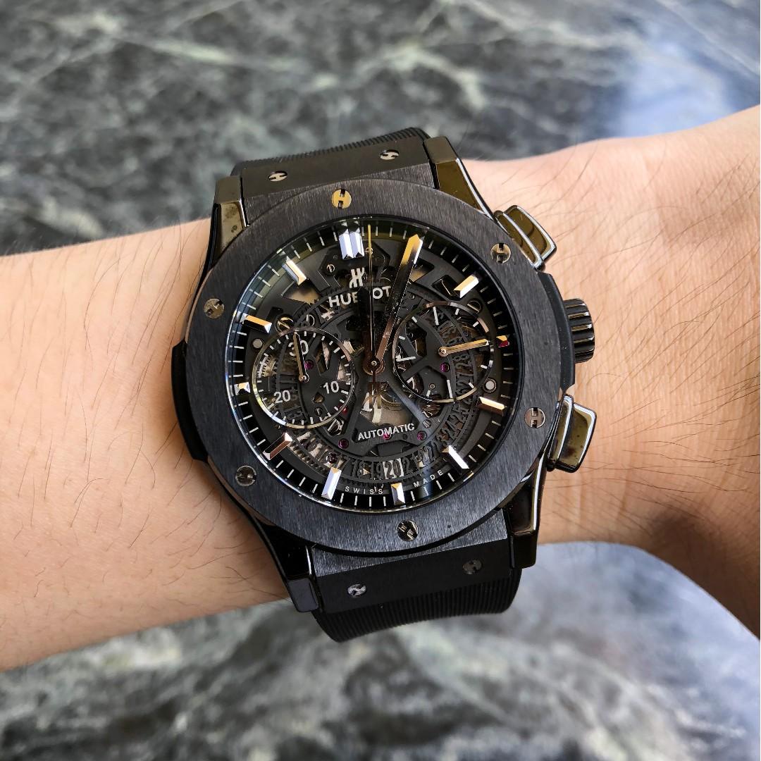 Hublot aerofusion black discount magic