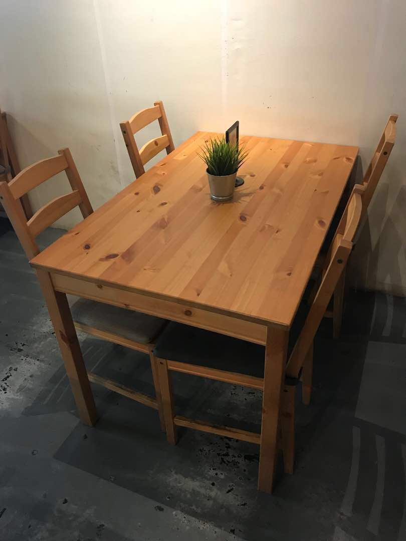 Ikea Jokkmokk Table Chairs Rm200 Left One Set Only Home Ikea Jokkmokk Table Chairs Rm200 Left One Set Only Home Furniture On Carou