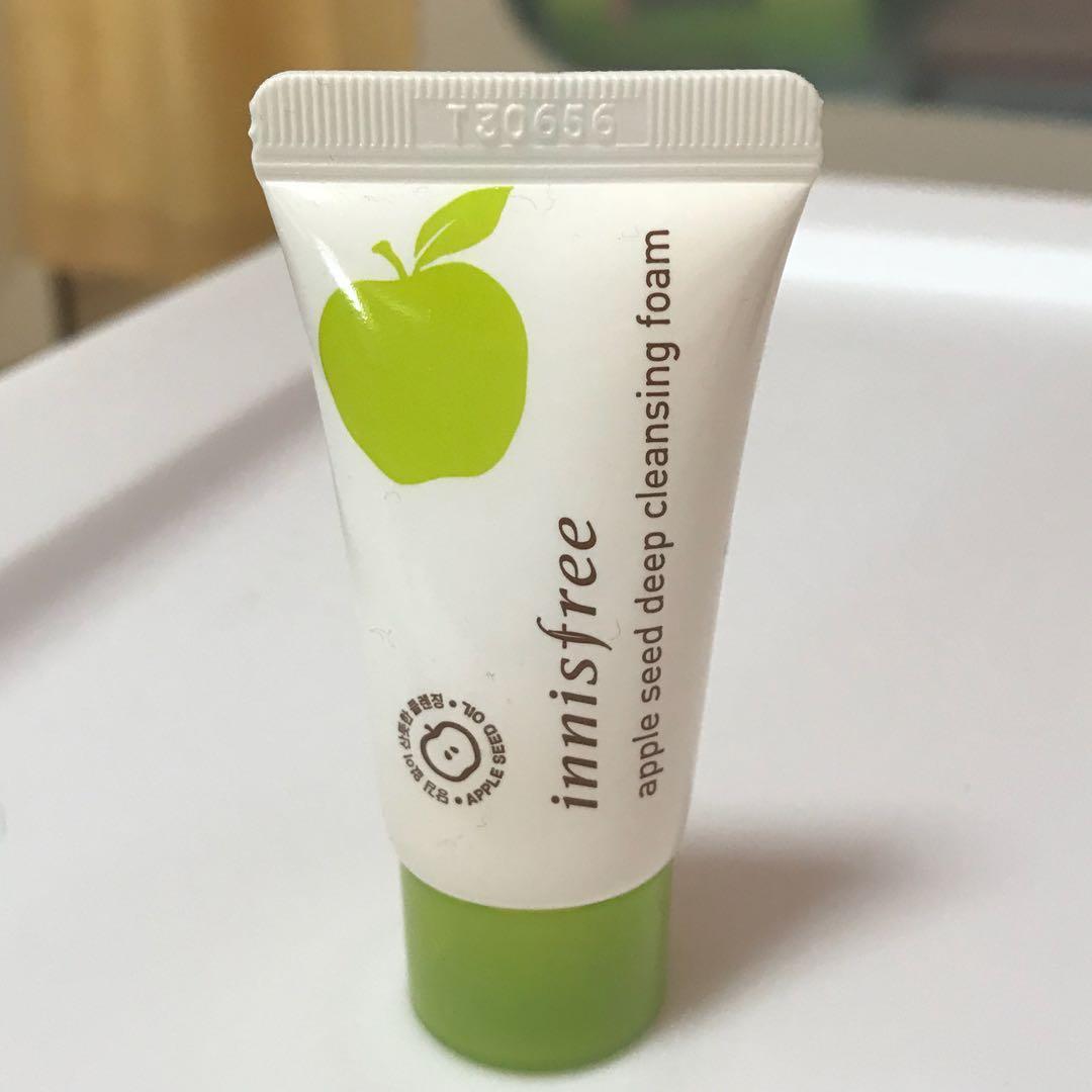 apple seed cleansing foam