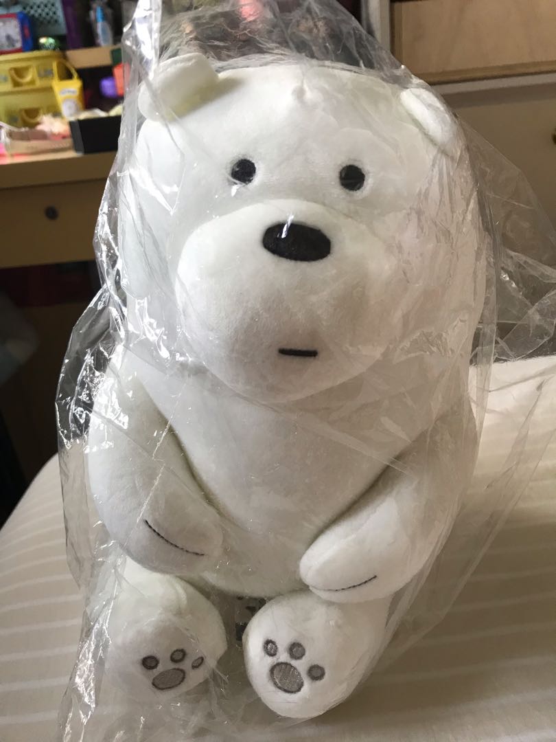 we bare bears ice bear plush