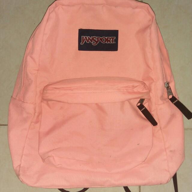 jansport peach