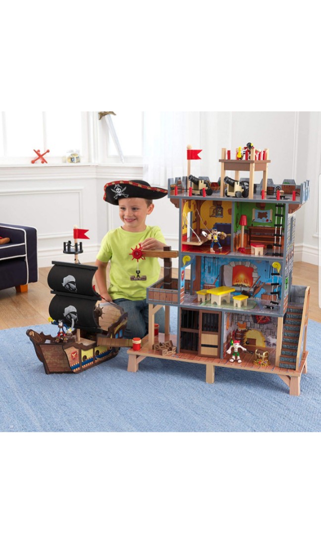 kidkraft wooden castle
