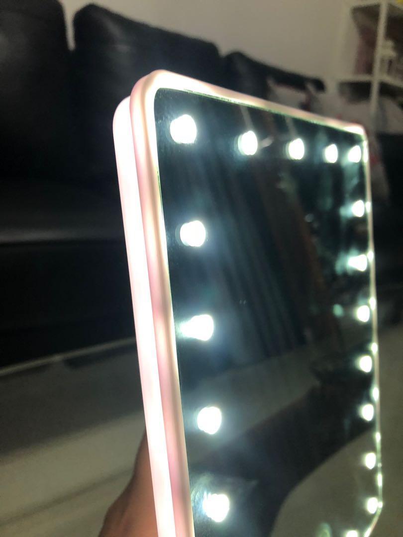 LED Beauty Mirror, Furniture & Home Living, Home Decor, Mirrors on