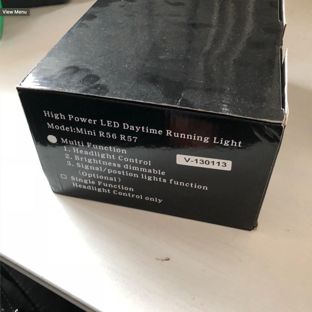 Led Daytime Running Light For Mini Cooper R55 R56 R57 R58 R59 R60