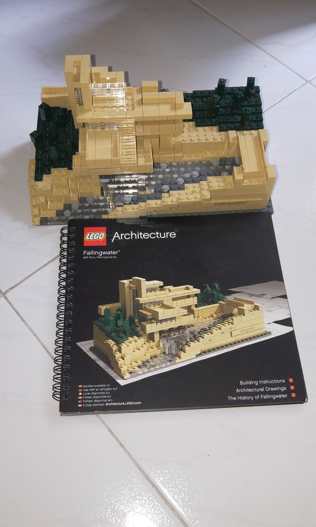 LEGO Architecture: Fallingwater (21005), Hobbies & Toys, Toys & Games ...