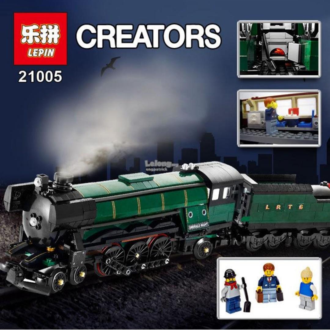 Lepin emerald clearance night train