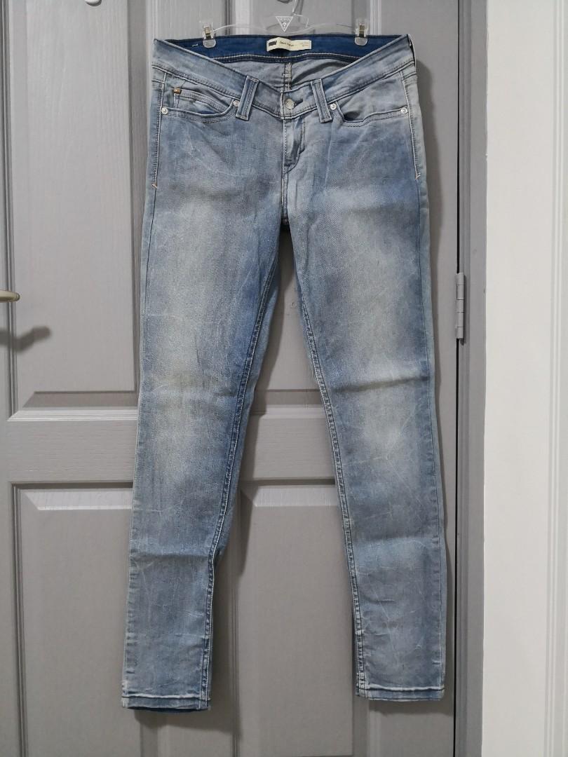 Levi S Women Low Rise Demi Curve Skinny Jeans Size 28 Women S