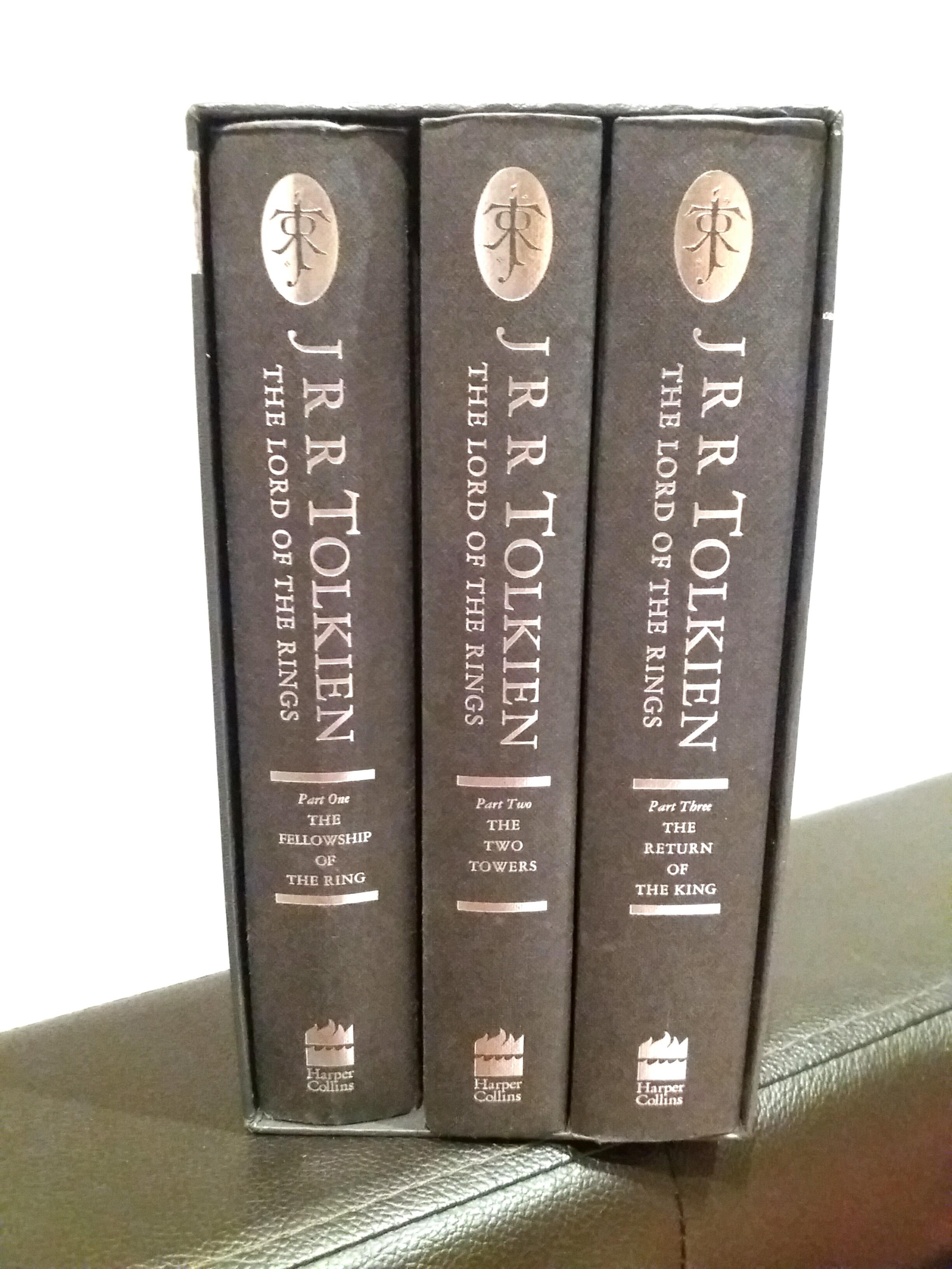 Lord Of The Rings Trilogy Books Stationery Fiction On Carousell Buy harpercollins collection/box set books and get the best deals ✅ at the lowest prices ✅ on ebay! lord of the rings trilogy