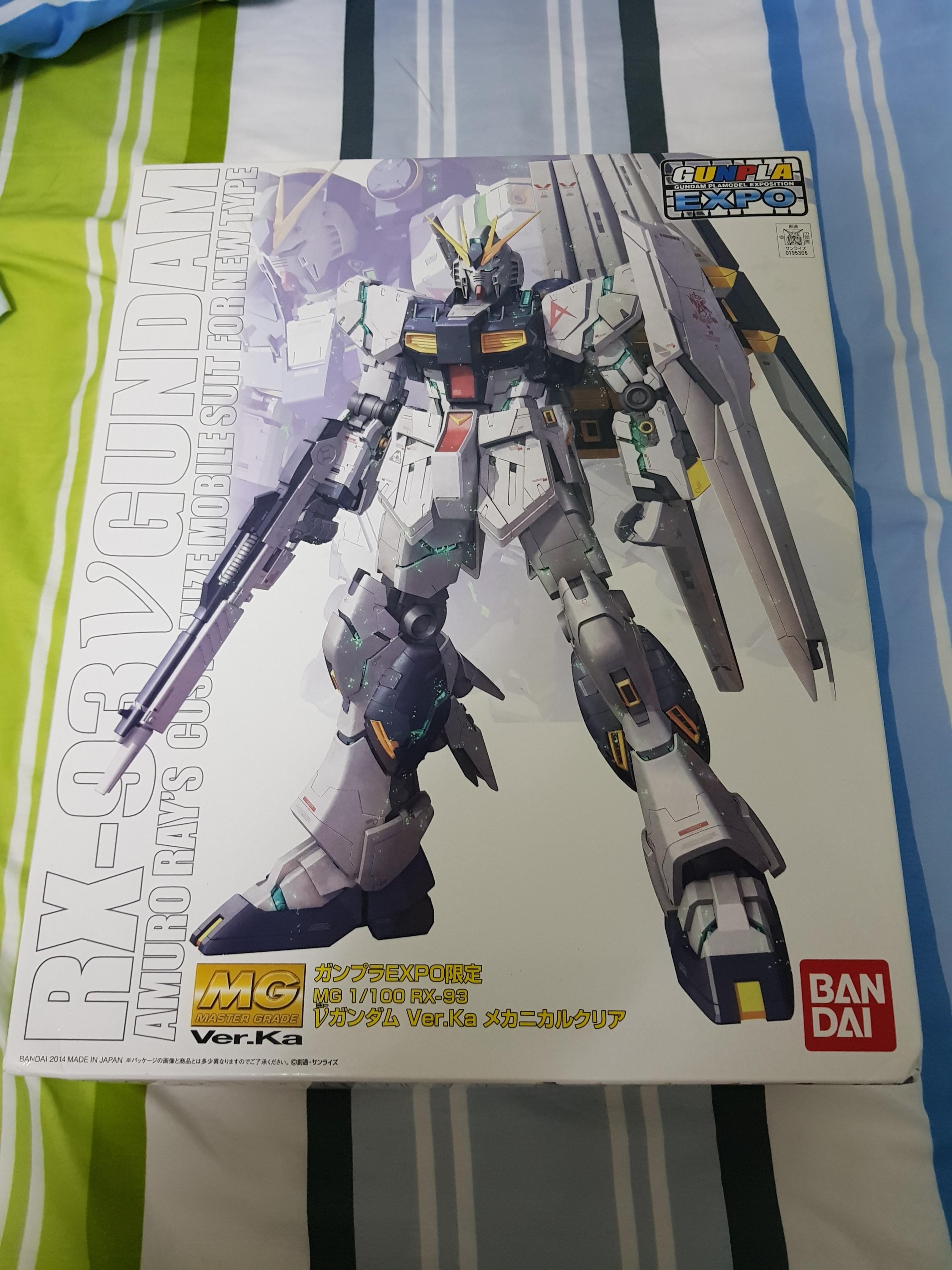 Mg Nu Gundam Ver Ka Gunpla Expo Toys Games Others On Carousell Mg Nu Gundam Ver Ka Gunpla Expo Toys Games Others On Carousell