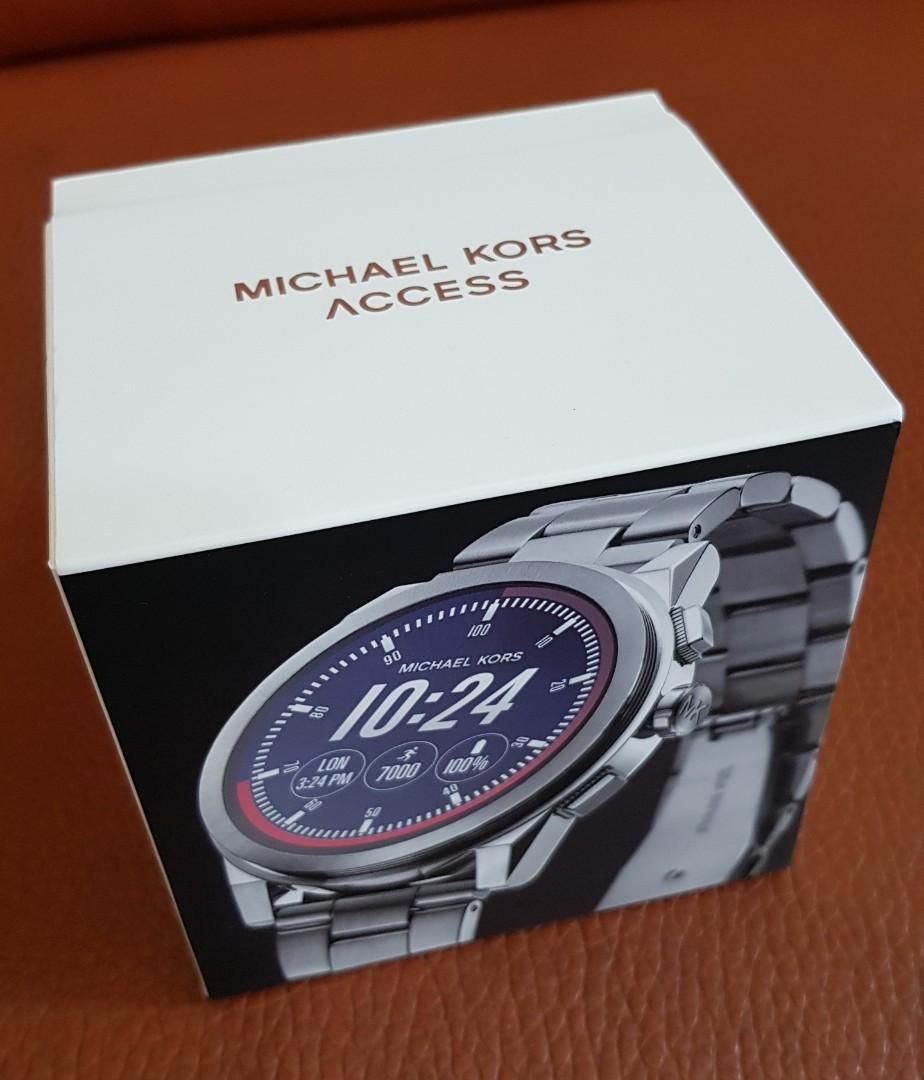 Michael kors access grayson mkt5025 smartwatch top