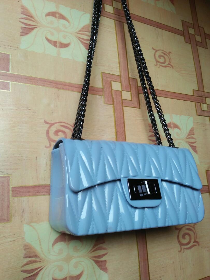 Sling bag sale jelly miniso