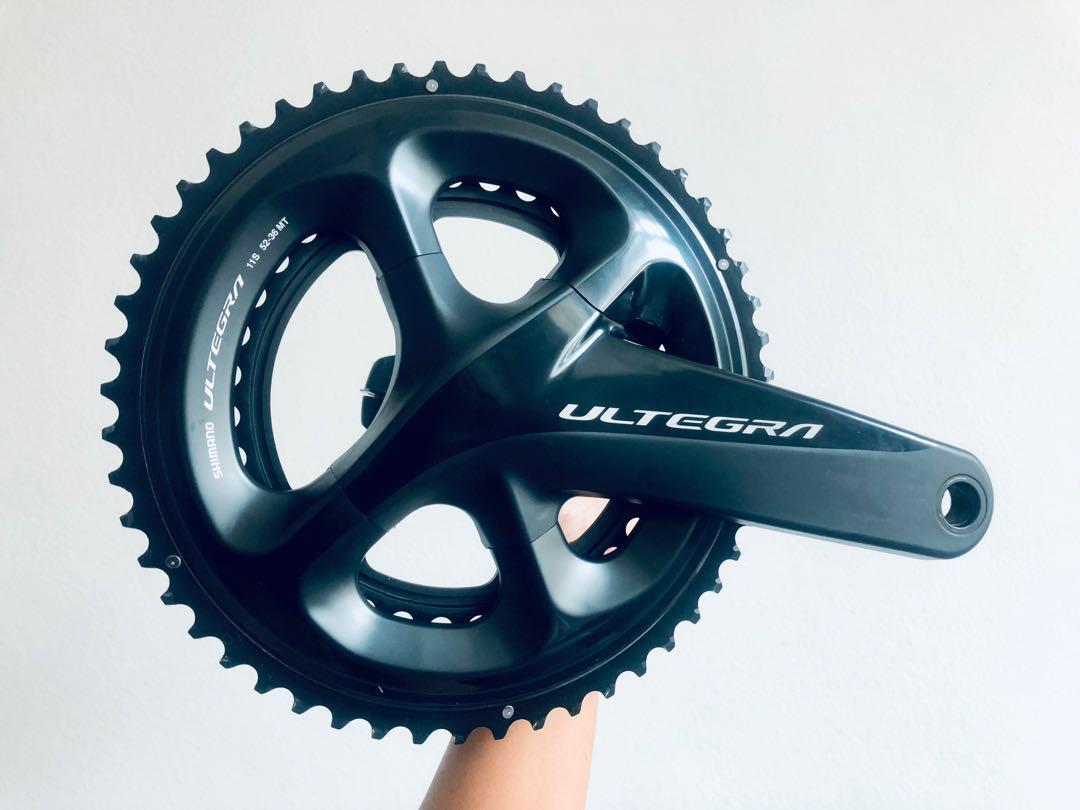 New Shimano Ultegra R8000 11s 52-36 Crankset, Sports Equipment 