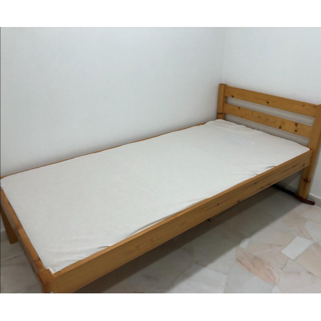 New Single Seahorse Bed w Bedframe x2 Customisable, Furniture & Home