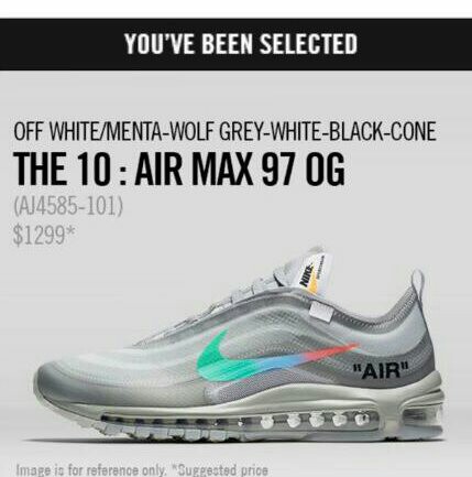 nike air 97 the ten