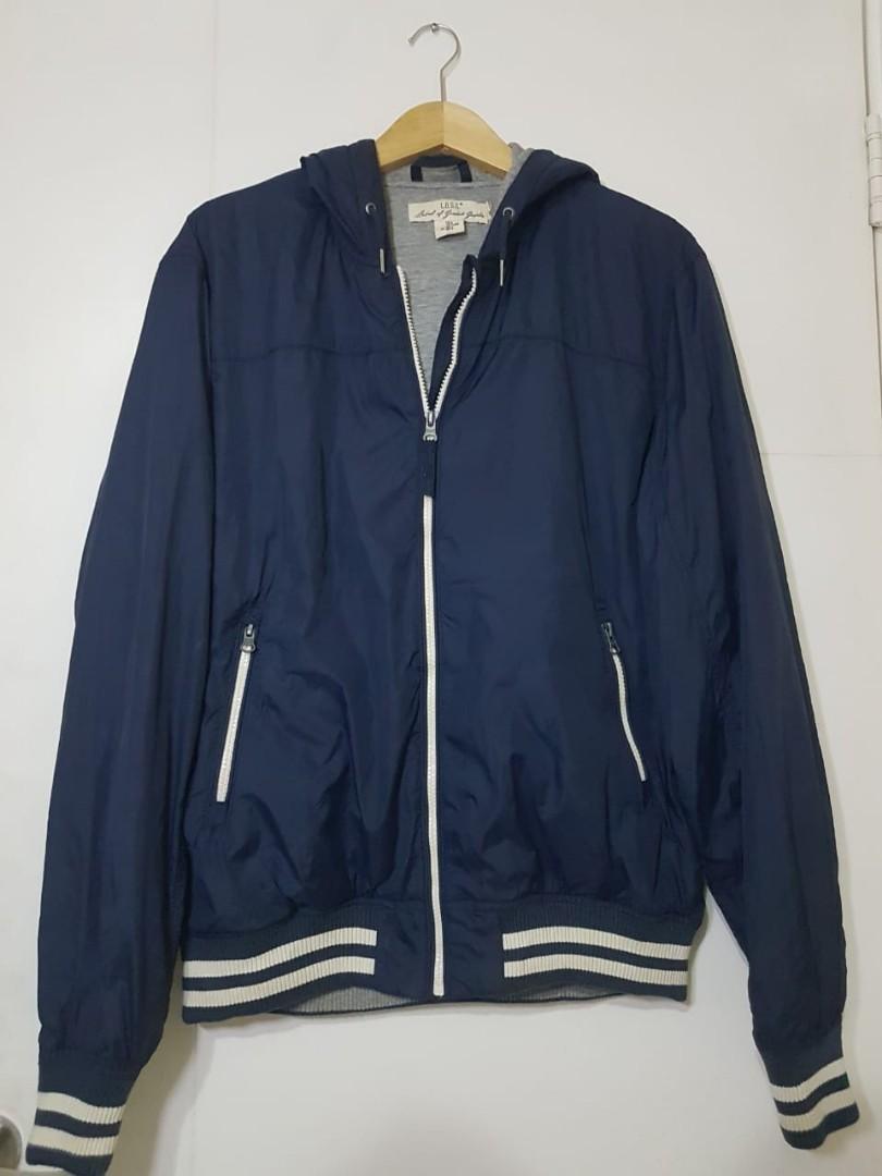ORIGINAL - H&M LOGG JACKET HOODED NAVY