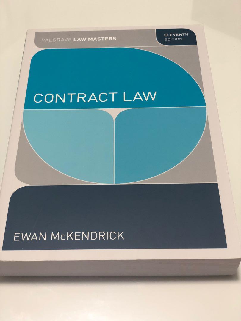 Palgrave Law Masters Contract Law Books Stationery Textbooks