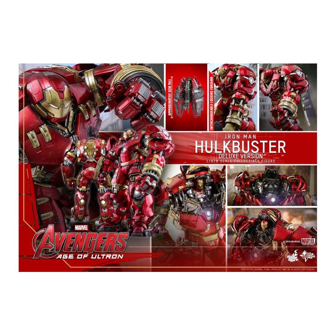 Po Hot Toys Mms510 The Avengers Age Of Ultron Hulkbuster Deluxe Version Toys Games Bricks Figurines On Carousell