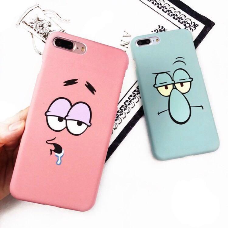 PO] Patrick Squidward cartoon phone cover, Mobile Phones & Gadgets, Mobile  & Gadget Accessories, Cases & Sleeves on Carousell